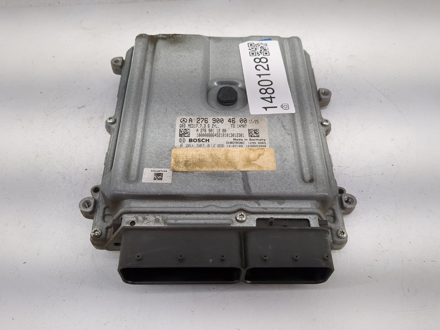 2014 Mercedes-Benz E-Class PCM Engine Control Computer ECU ECM PCU OEM P/N:A2769004600 A2769011200 Fits Fits 2015 2016 2017 