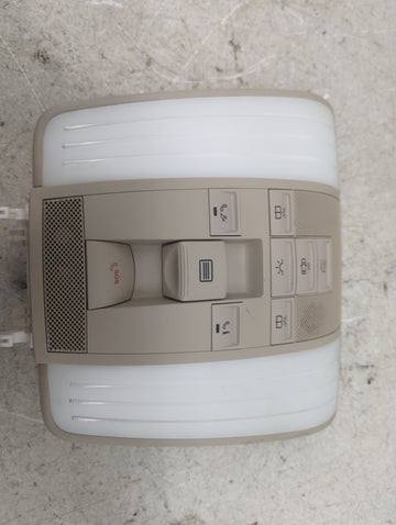 2014 Mercedes-benz E-class Overhead Roof Console Tan - Oemusedautoparts1.com
