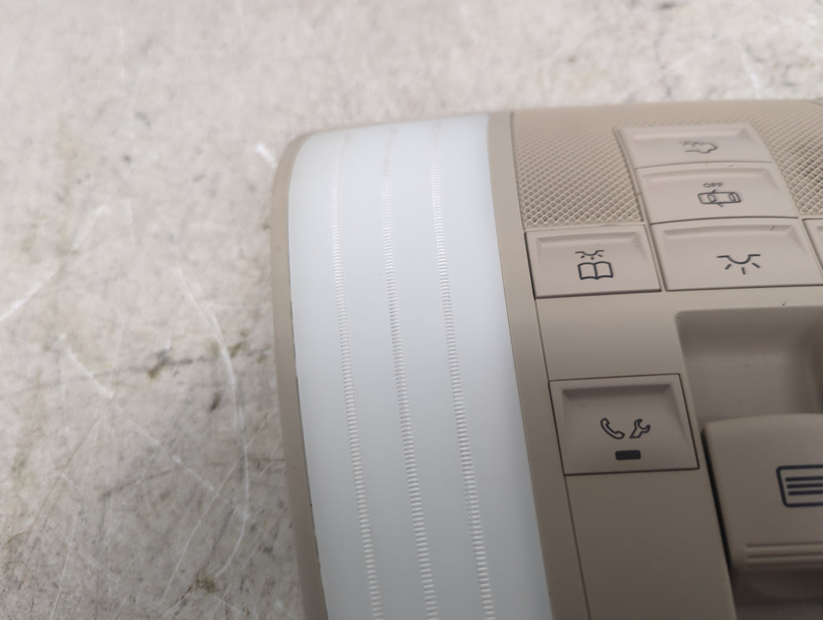 2014 Mercedes-benz E-class Overhead Roof Console Tan - Oemusedautoparts1.com