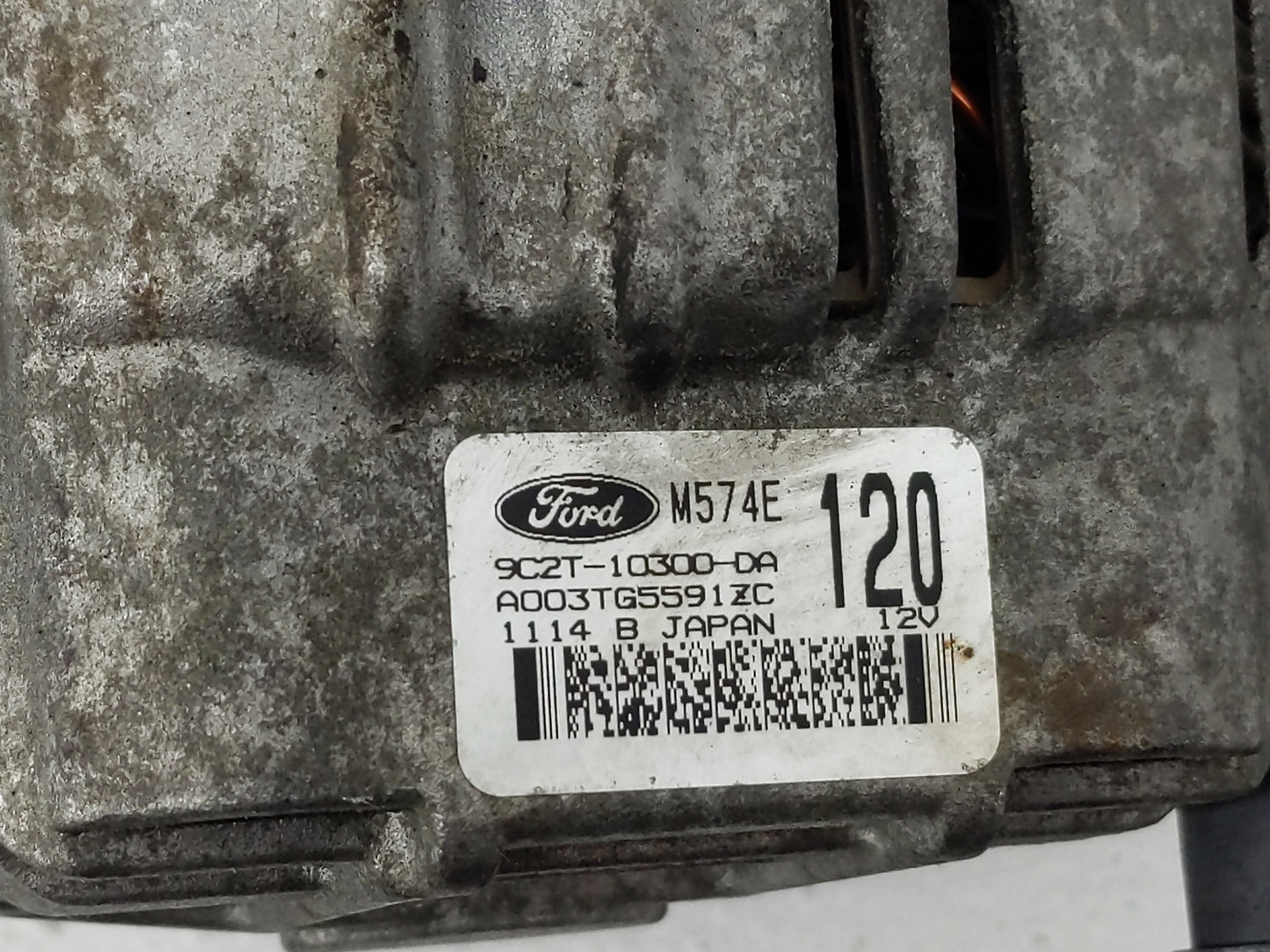 2014 Mercedes-Benz E250 Alternator Replacement Generator Charging Assembly Engine OEM P/N:9C2T-10300-DA Fits OEM Used Auto P