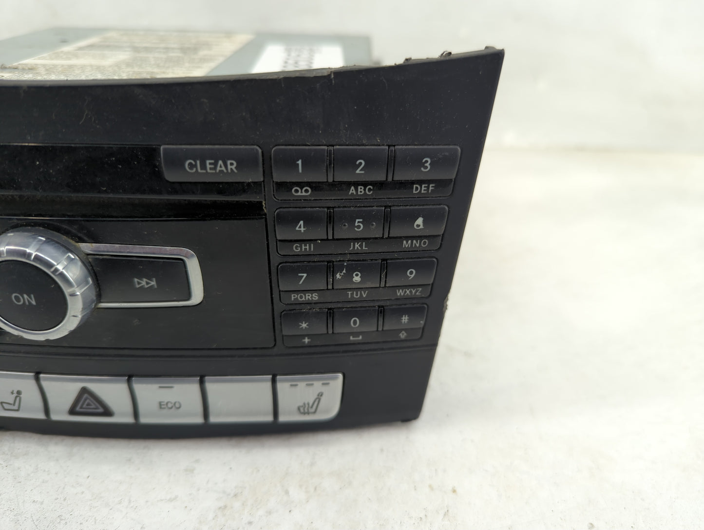2014 Mercedes-Benz E250 Radio AM FM Cd Player Receiver Replacement P/N:A 212 900 75 25 Fits OEM Used Auto Parts - Oemusedaut