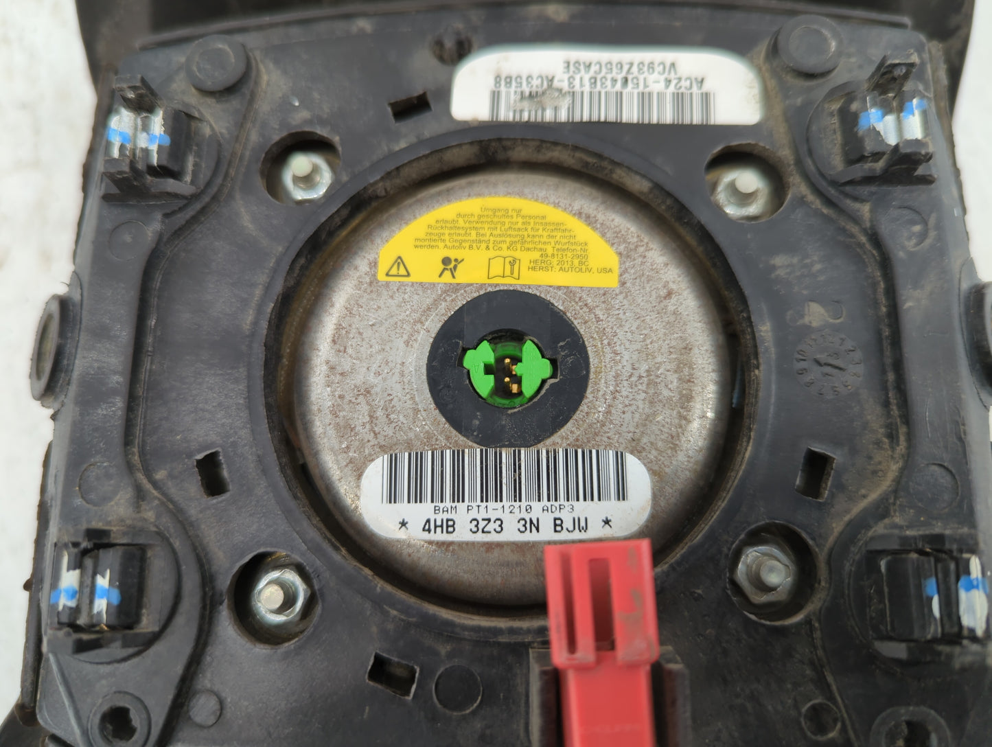 2014 Mercedes-Benz E250 Air Bag Driver Left Steering Wheel Mounted Fits Fits 2009 2010 2011 2012 2013 2015 2016 2017 2018 20