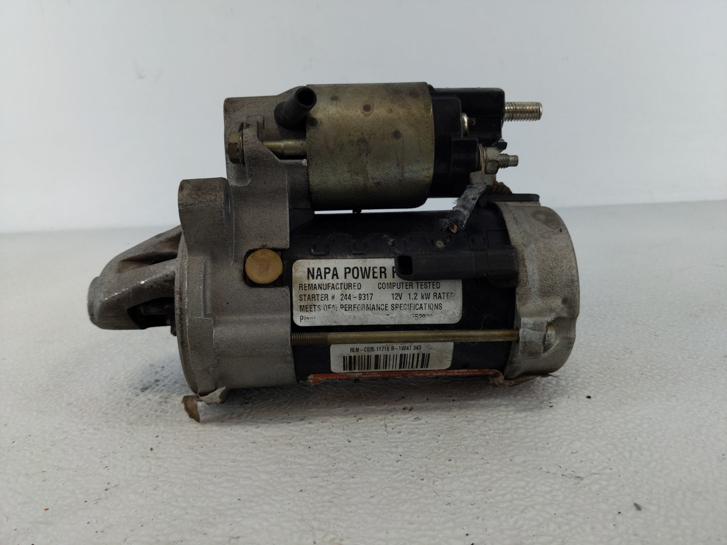 2014 Mercedes-Benz E350 Car Starter Motor Solenoid OEM P/N:TN438000-0410 DL3T-11000-AA Fits Fits 2013 2015 2016 2017 2018 20