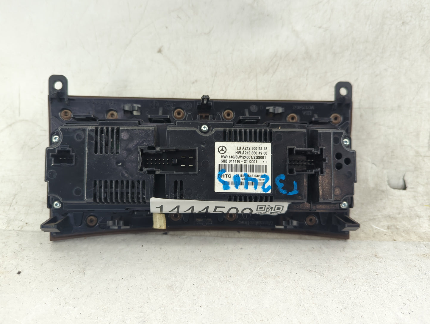2014 Mercedes-Benz E350 Climate Control Module Temperature AC/Heater Replacement P/N:A2129005218 A2128304900, 5HB011416-21 F