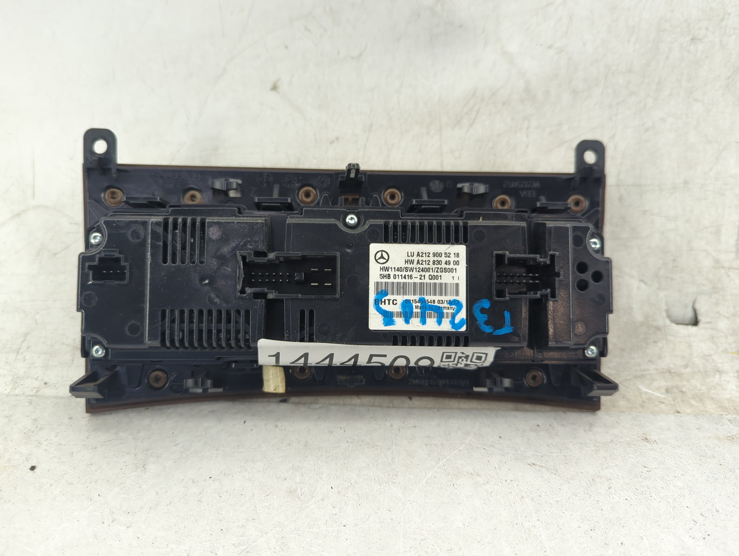 2014 Mercedes-Benz E350 Climate Control Module Temperature AC/Heater Replacement P/N:A2129005218 A2128304900, 5HB011416-21 F
