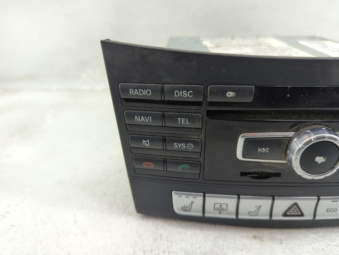 2014 Mercedes-Benz E350 Radio AM FM Cd Player Receiver Replacement P/N:A2129006723 A2129017806, A2129022408 Fits OEM Used Au