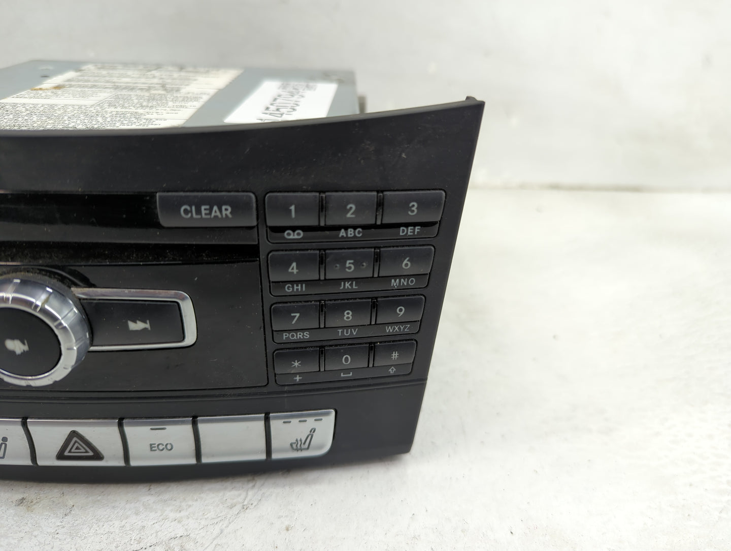 2014 Mercedes-Benz E350 Radio AM FM Cd Player Receiver Replacement P/N:A2129006723 A2129017806, A2129022408 Fits OEM Used Au