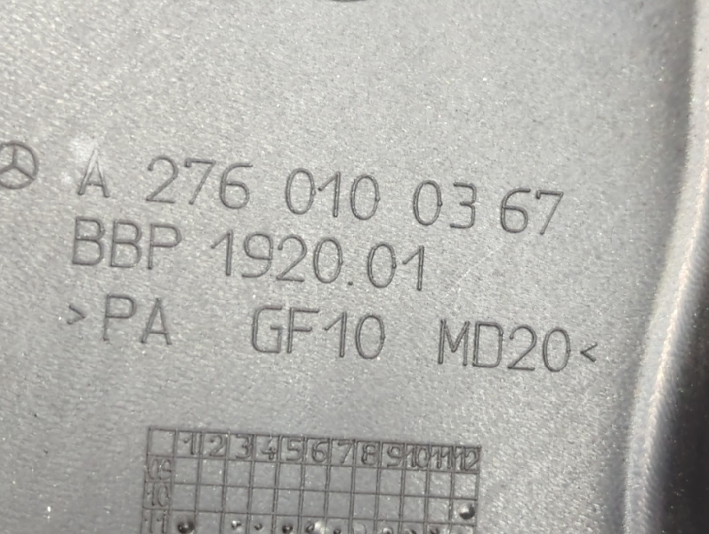 2014 Mercedes-benz E350 Engine Cover - Oemusedautoparts1.com