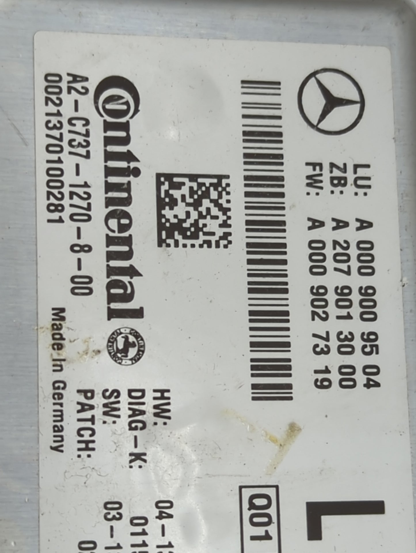 2014-2014 Mercedes-benz E350 Back Up Sensor Backup Camera - Oemusedautoparts1.com