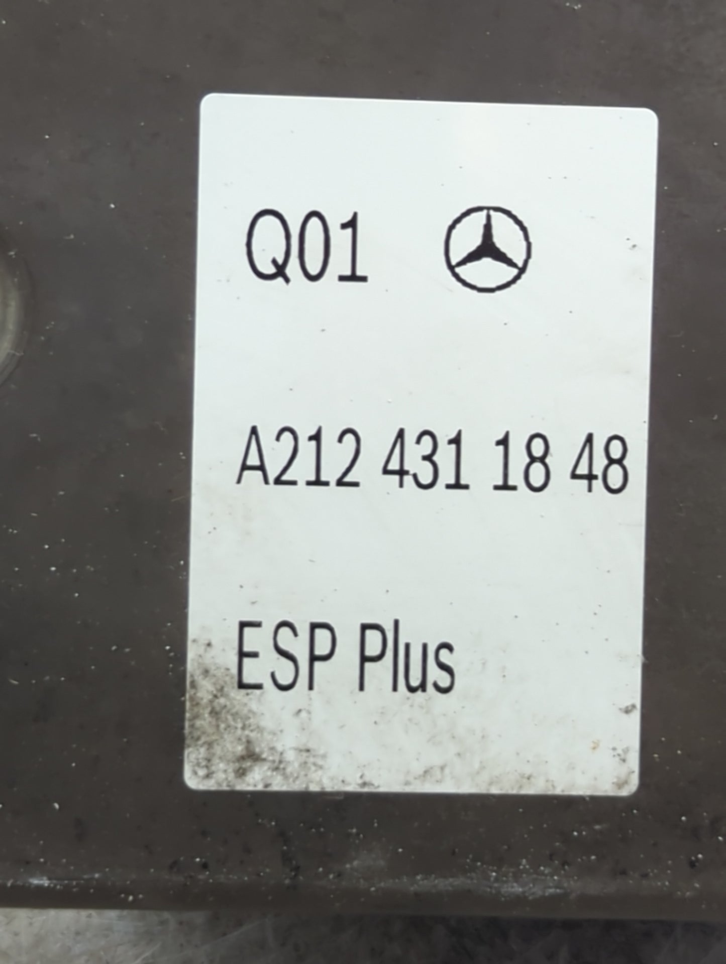 2014 Mercedes-Benz E350 ABS Pump Control Module Replacement P/N:A2124311848 Fits OEM Used Auto Parts - Oemusedautoparts1.com