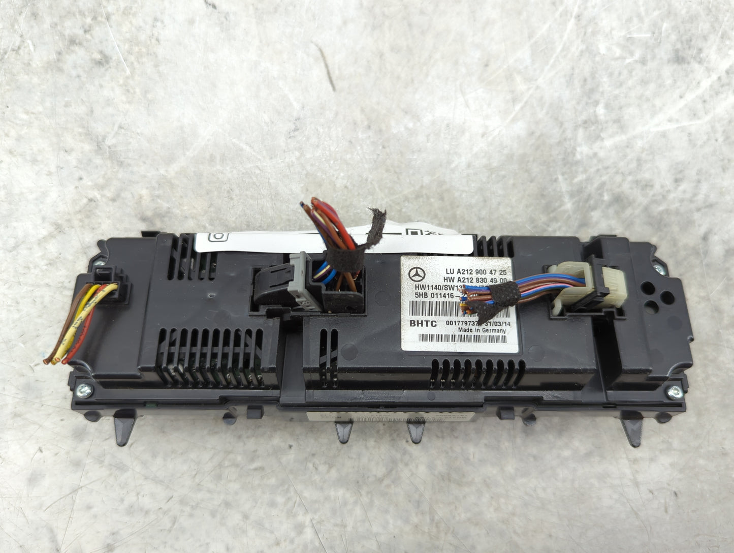 2014 Mercedes-Benz E350 Climate Control Module Temperature AC/Heater Replacement P/N:A212 830 49 00 A212 900 47 25 Fits OEM 