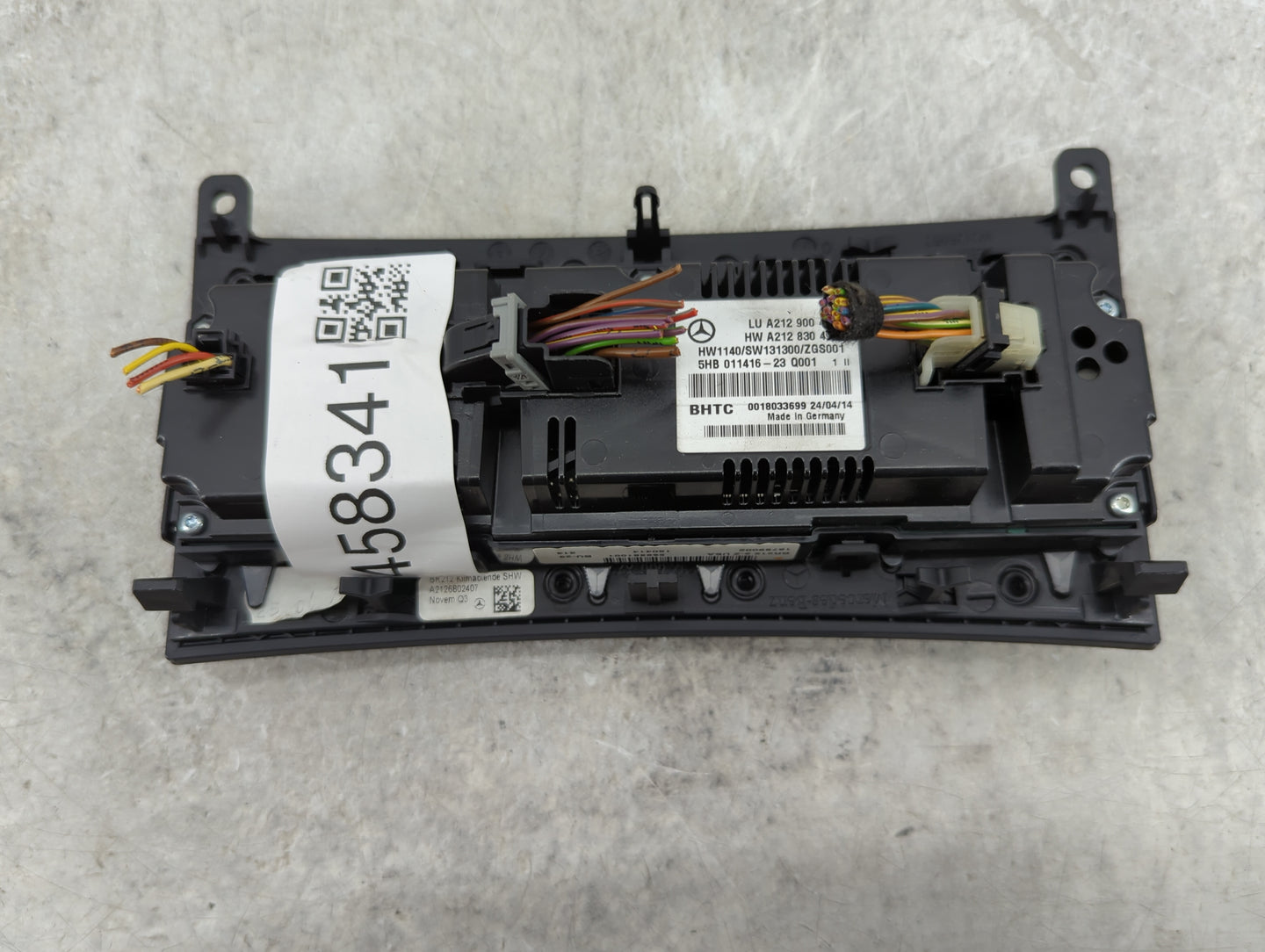 2014 Mercedes-Benz E350 Climate Control Module Temperature AC/Heater Replacement P/N:A212 830 49 00 A212 900 47 25 Fits OEM 