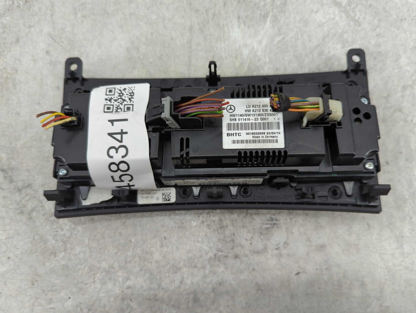 2014 Mercedes-Benz E350 Climate Control Module Temperature AC/Heater Replacement P/N:A212 830 49 00 A212 900 47 25 Fits OEM 