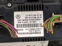 2014 Mercedes-Benz E350 Climate Control Module Temperature AC/Heater Replacement P/N:A212 830 49 00 A212 900 47 25 Fits OEM 