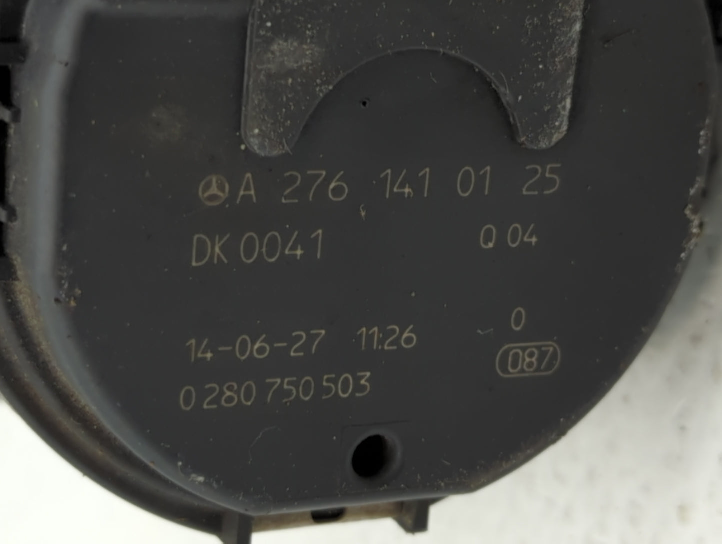 2012-2016 Mercedes-Benz E350 Throttle Body P/N:A 276 141 01 25 2761410125 Fits OEM Used Auto Parts - Oemusedautoparts1.com