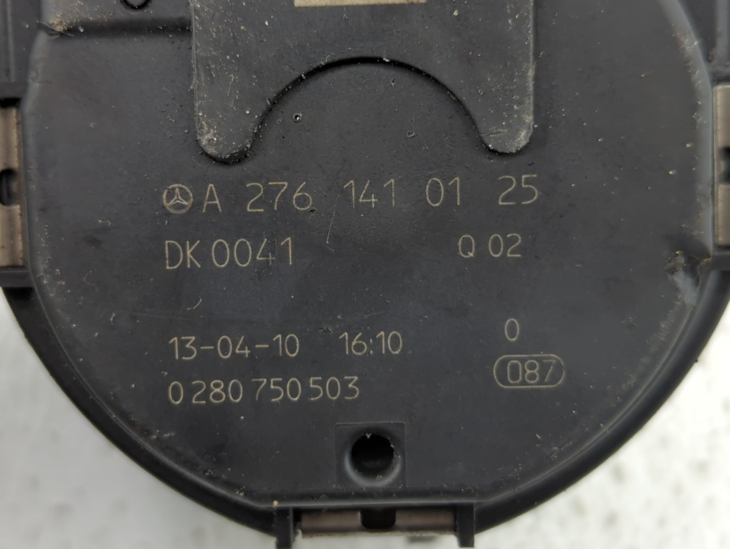 2012-2016 Mercedes-Benz E350 Throttle Body P/N:A 276 141 01 25 2761410125 Fits OEM Used Auto Parts - Oemusedautoparts1.com
