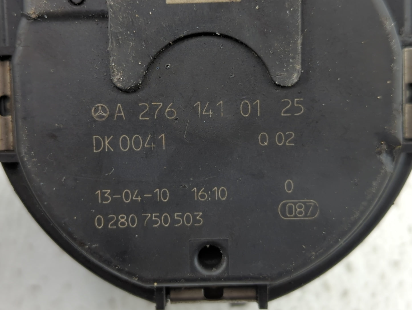 2012-2016 Mercedes-Benz E350 Throttle Body P/N:A 276 141 01 25 2761410125 Fits OEM Used Auto Parts - Oemusedautoparts1.com