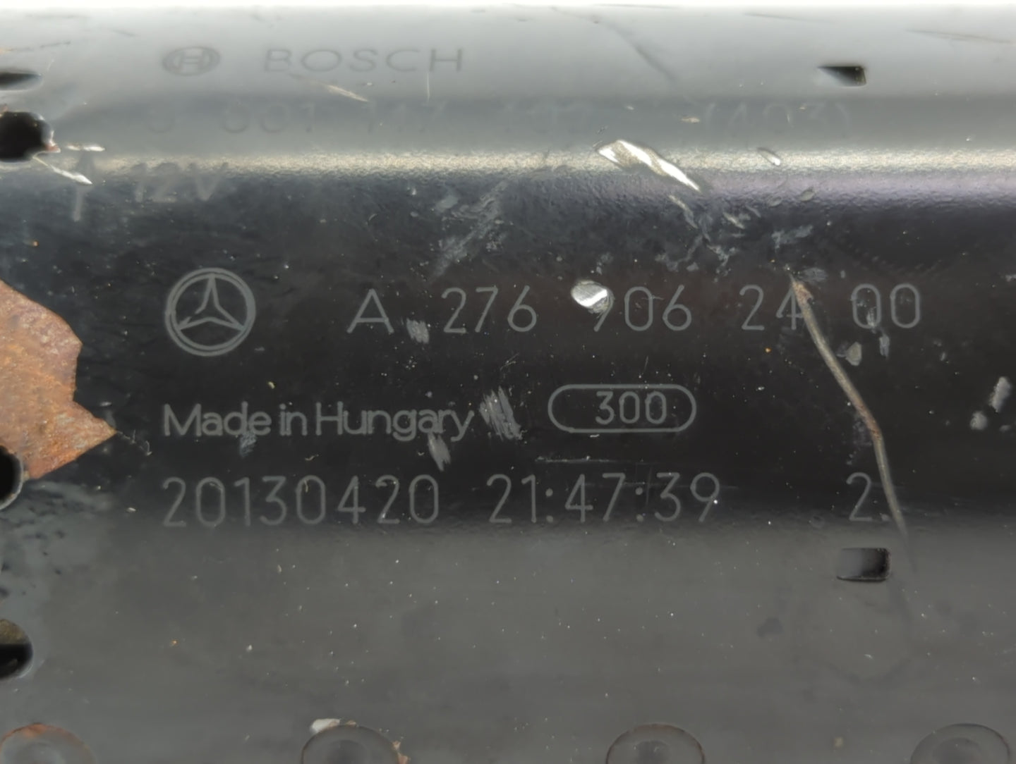 2014-2016 Mercedes-Benz E350 Car Starter Motor Solenoid OEM P/N:20130420 A 276 906 24 00 Fits Fits 2013 2014 2015 2016 OEM U