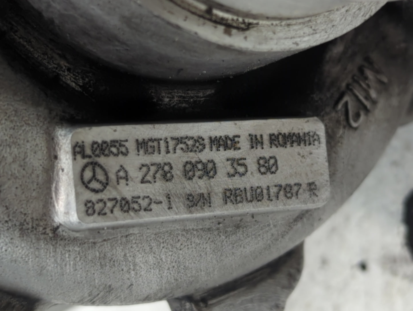2012 E550 Turbocharger Turbo Charger Super Charger Supercharger - Oemusedautoparts1.com