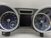 2014 Mercedes-Benz Gl-Class Instrument Cluster Speedometer Gauges P/N:A1669006910 0263683187, A1669019601, A1729027704 Fits 