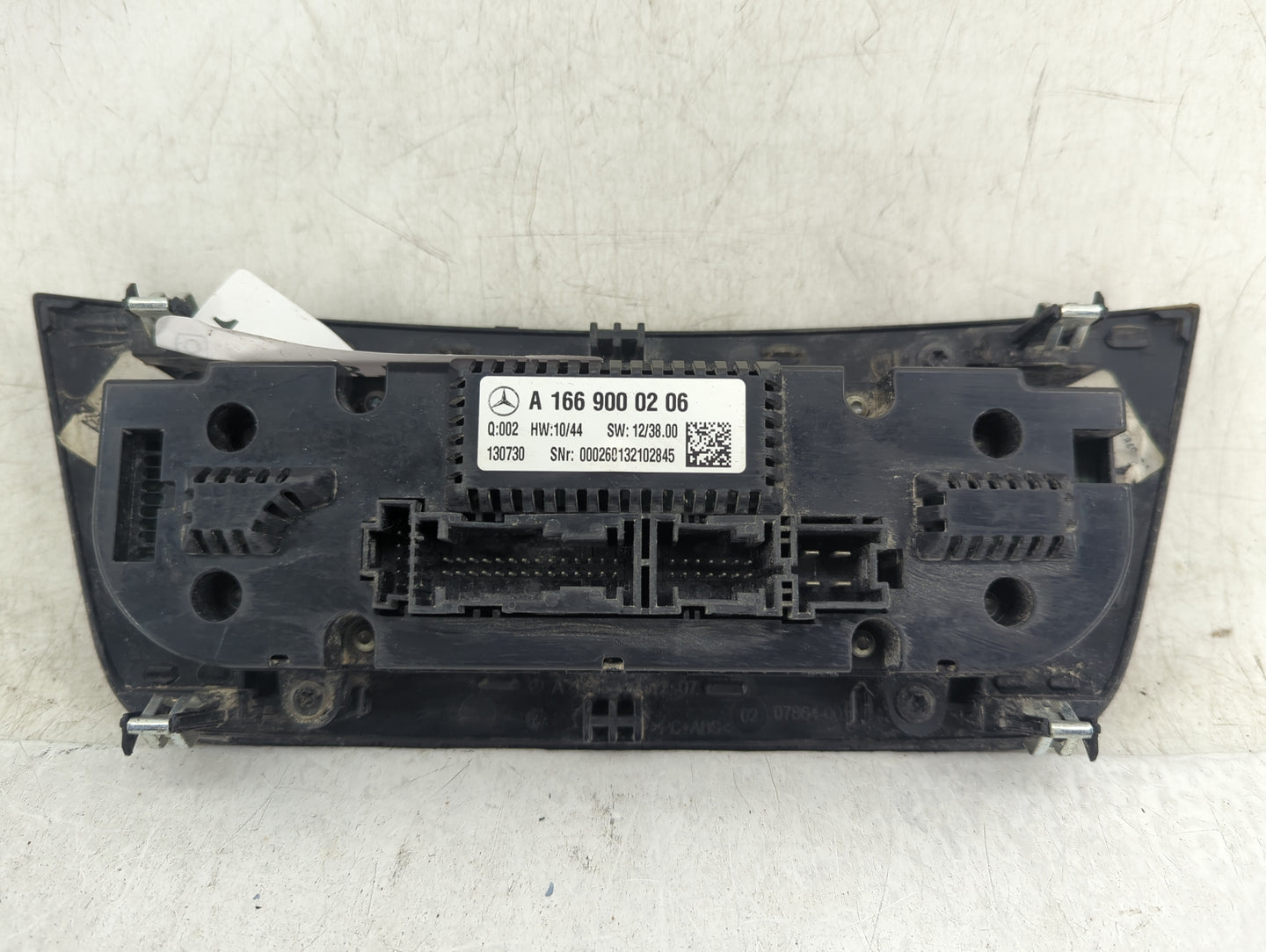 2014-2016 Mercedes-Benz Gl350 Climate Control Module Temperature AC/Heater Replacement P/N:A 166 900 02 06 Fits OEM Used Aut