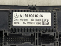 2014-2016 Mercedes-Benz Gl350 Climate Control Module Temperature AC/Heater Replacement P/N:A 166 900 02 06 Fits OEM Used Aut