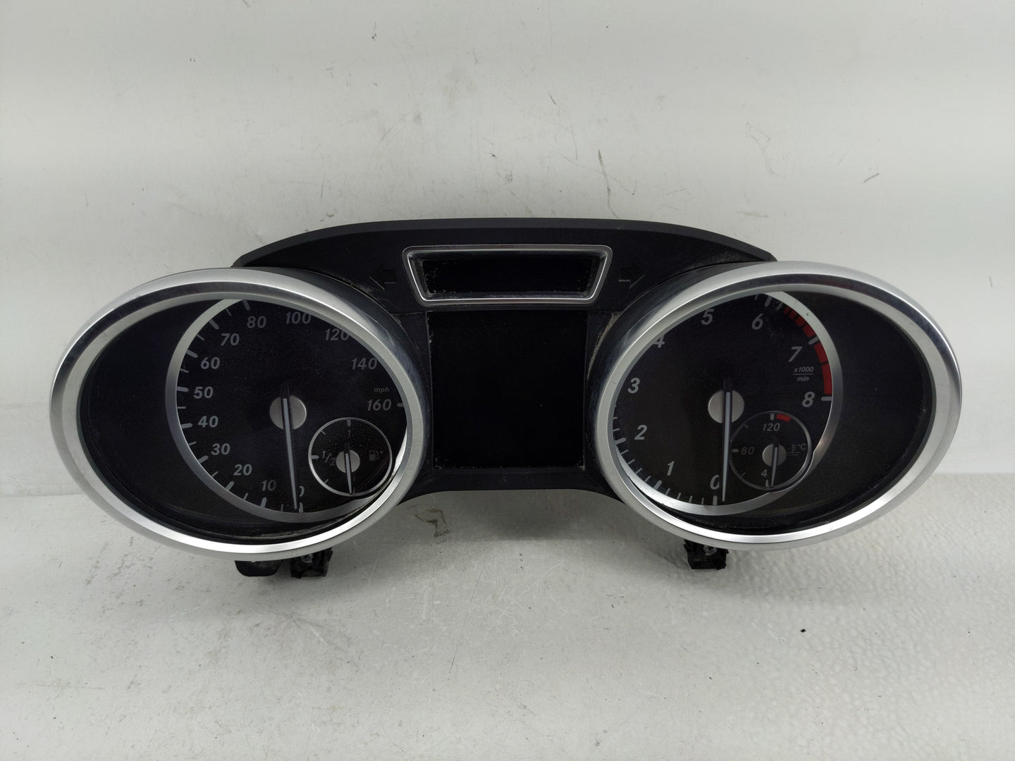 2014 Mercedes-Benz Gl450 Instrument Cluster Speedometer Gauges P/N:0 263 683 190 A166 900 72 10 Fits OEM Used Auto Parts - O