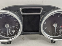 2014 Mercedes-Benz Gl450 Instrument Cluster Speedometer Gauges P/N:0 263 683 190 A166 900 72 10 Fits OEM Used Auto Parts - O