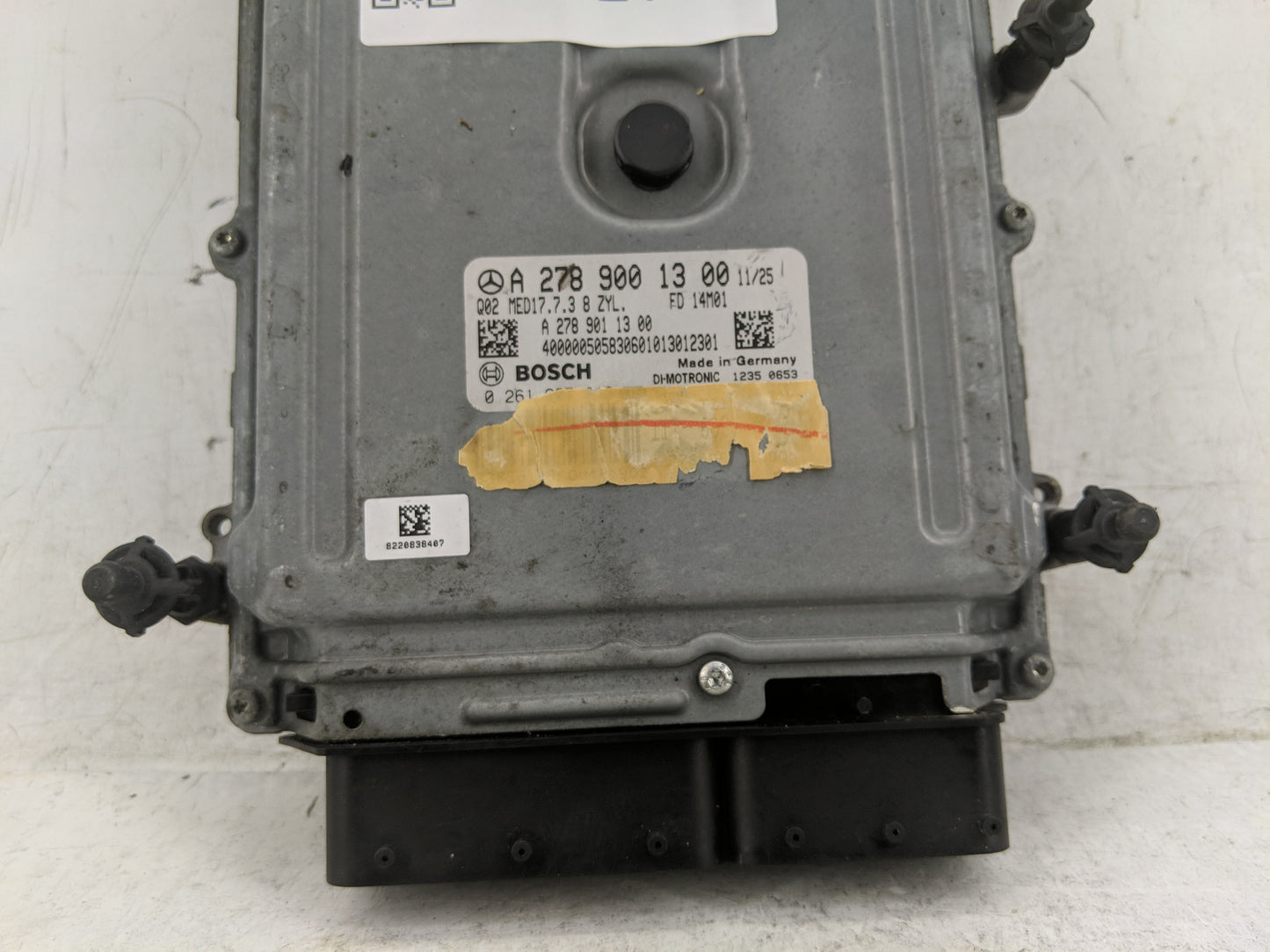 2014 Mercedes-Benz Gl450 PCM Engine Control Computer ECU ECM PCU OEM P/N:A 278 900 13 00 Fits OEM Used Auto Parts - Oemuseda
