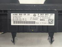 2014 Mercedes-Benz Gl450 Instrument Cluster Speedometer Gauges P/N:A1669006910 0263683187, A1669019601, A1729027704 Fits OEM