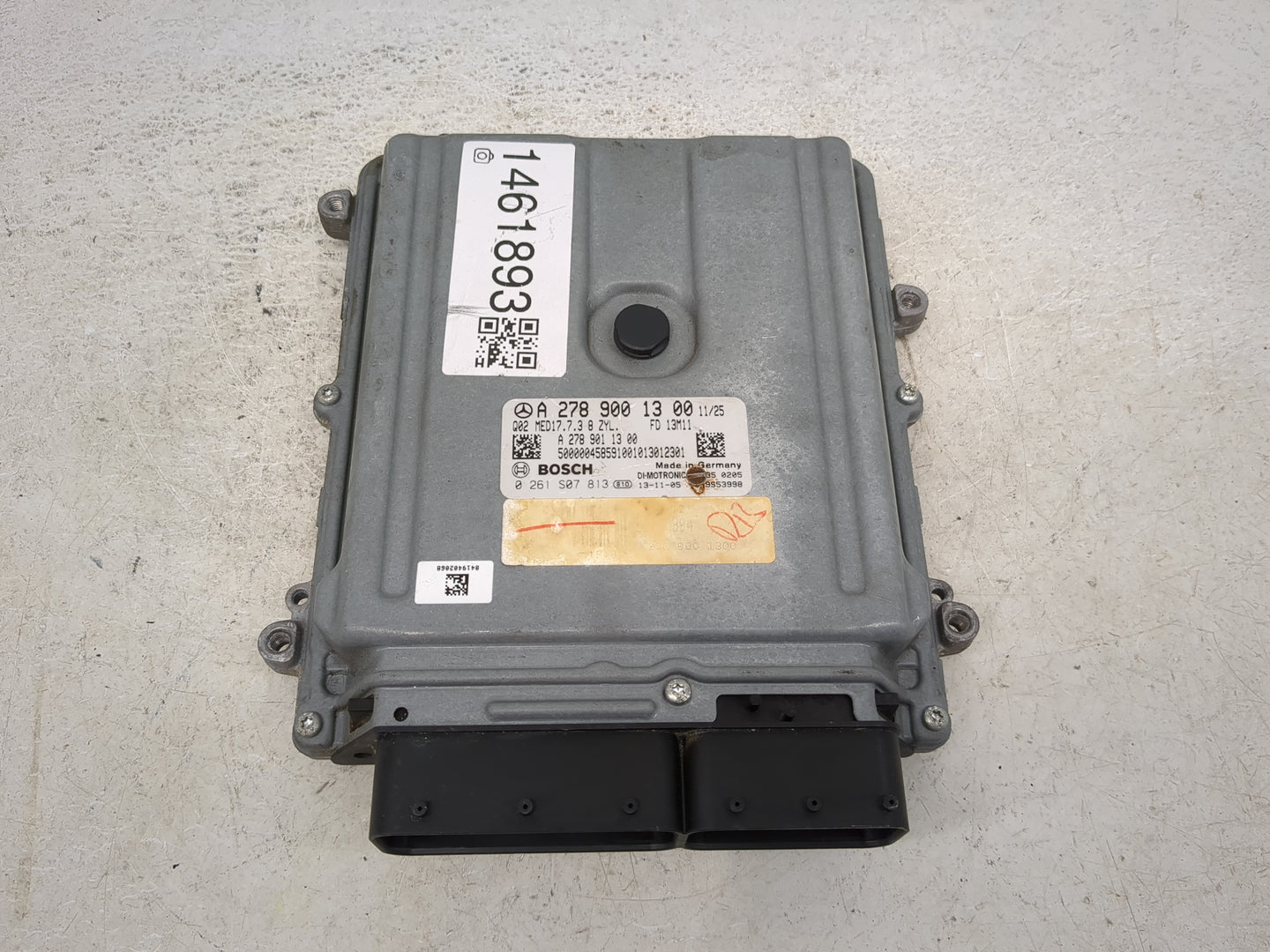 2014 Mercedes-Benz Gl450 PCM Engine Control Computer ECU ECM PCU OEM P/N:0 261 S07 813 A 278 900 13 00 Fits OEM Used Auto Pa