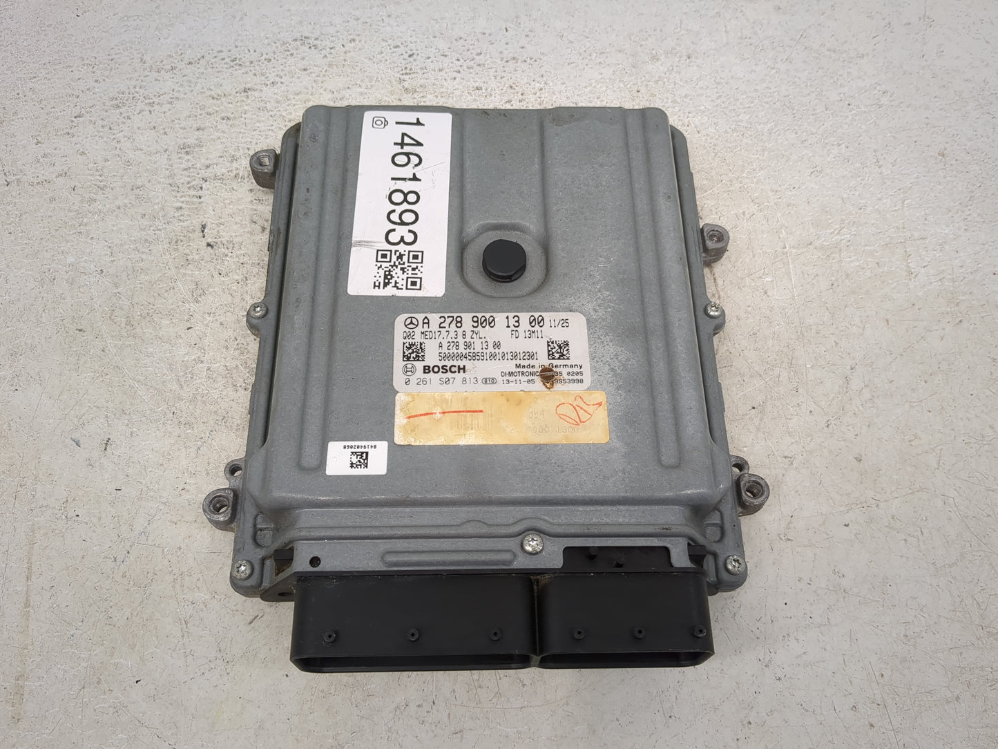 2014 Mercedes-Benz Gl450 PCM Engine Control Computer ECU ECM PCU OEM P/N:0 261 S07 813 A 278 900 13 00 Fits OEM Used Auto Pa