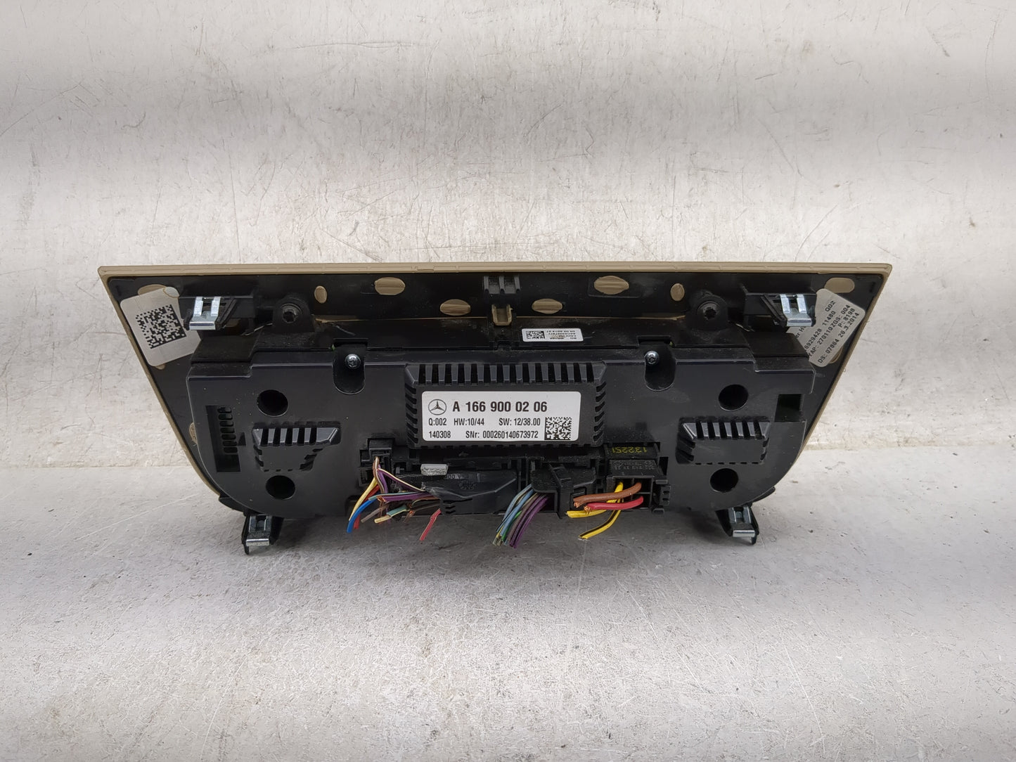 2014-2016 Mercedes-Benz Gl450 Climate Control Module Temperature AC/Heater Replacement P/N:A1669000206 Fits OEM Used Auto Pa