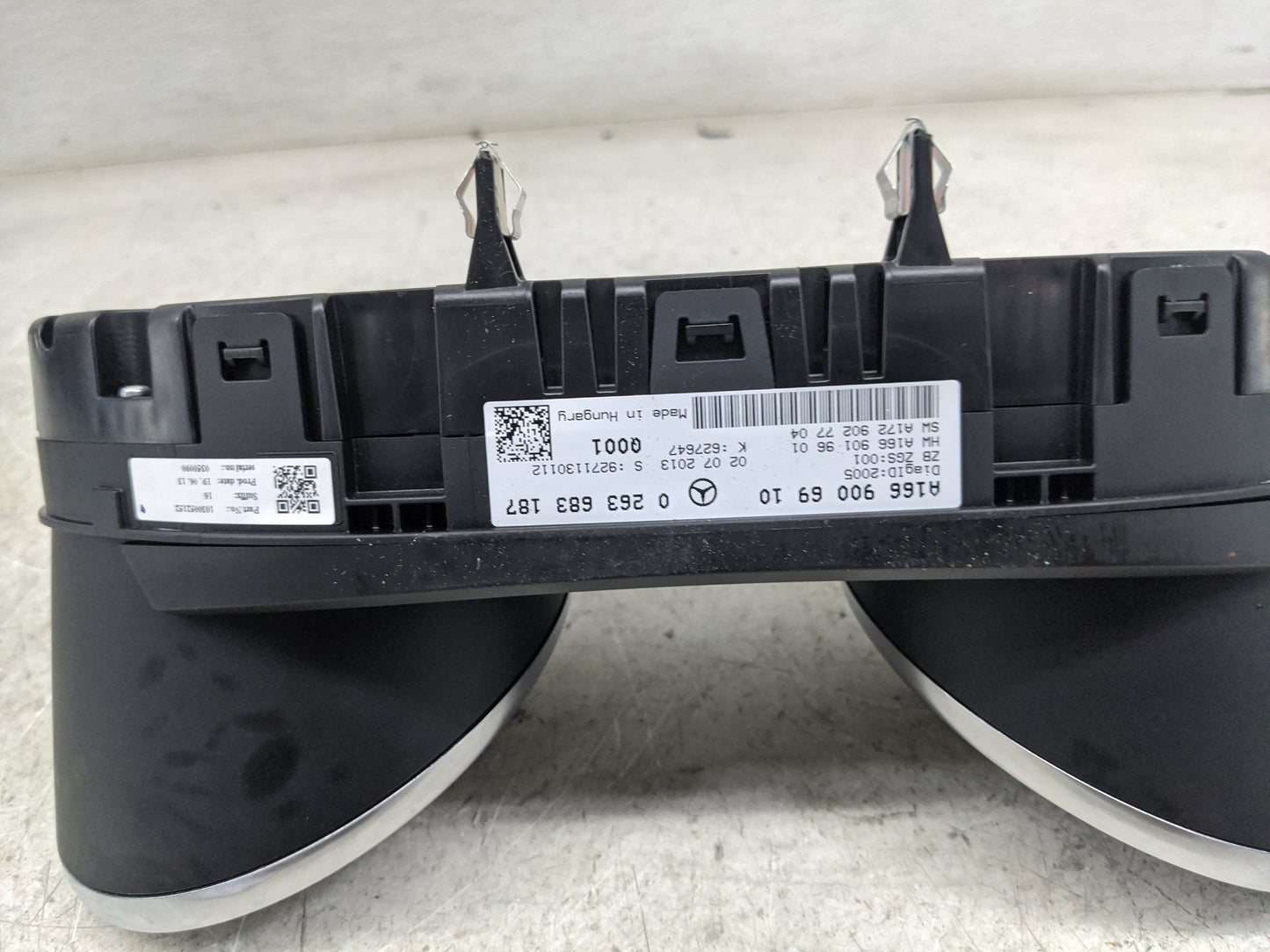 2014 Mercedes-Benz Gl450 Instrument Cluster Speedometer Gauges P/N:A1669006910 0263683187, A1669019601, A1729022704 Miles: F