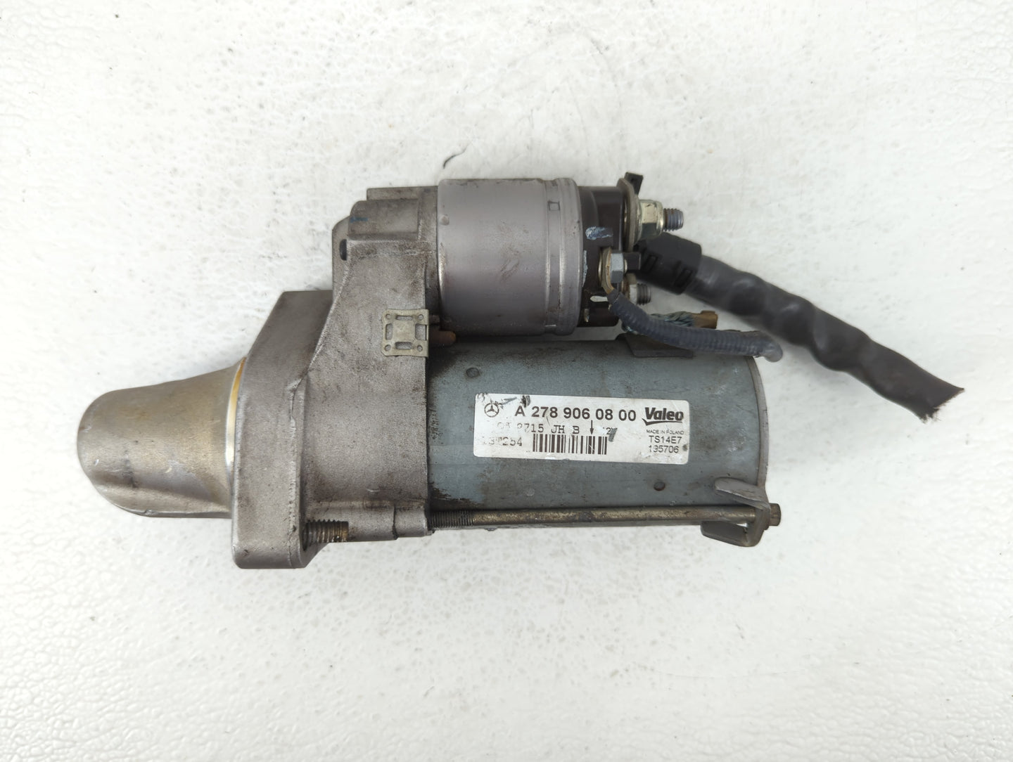 2013-2016 Mercedes-Benz Gl550 Car Starter Motor Solenoid OEM P/N:A 278 906 08 00 Fits OEM Used Auto Parts - Oemusedautoparts