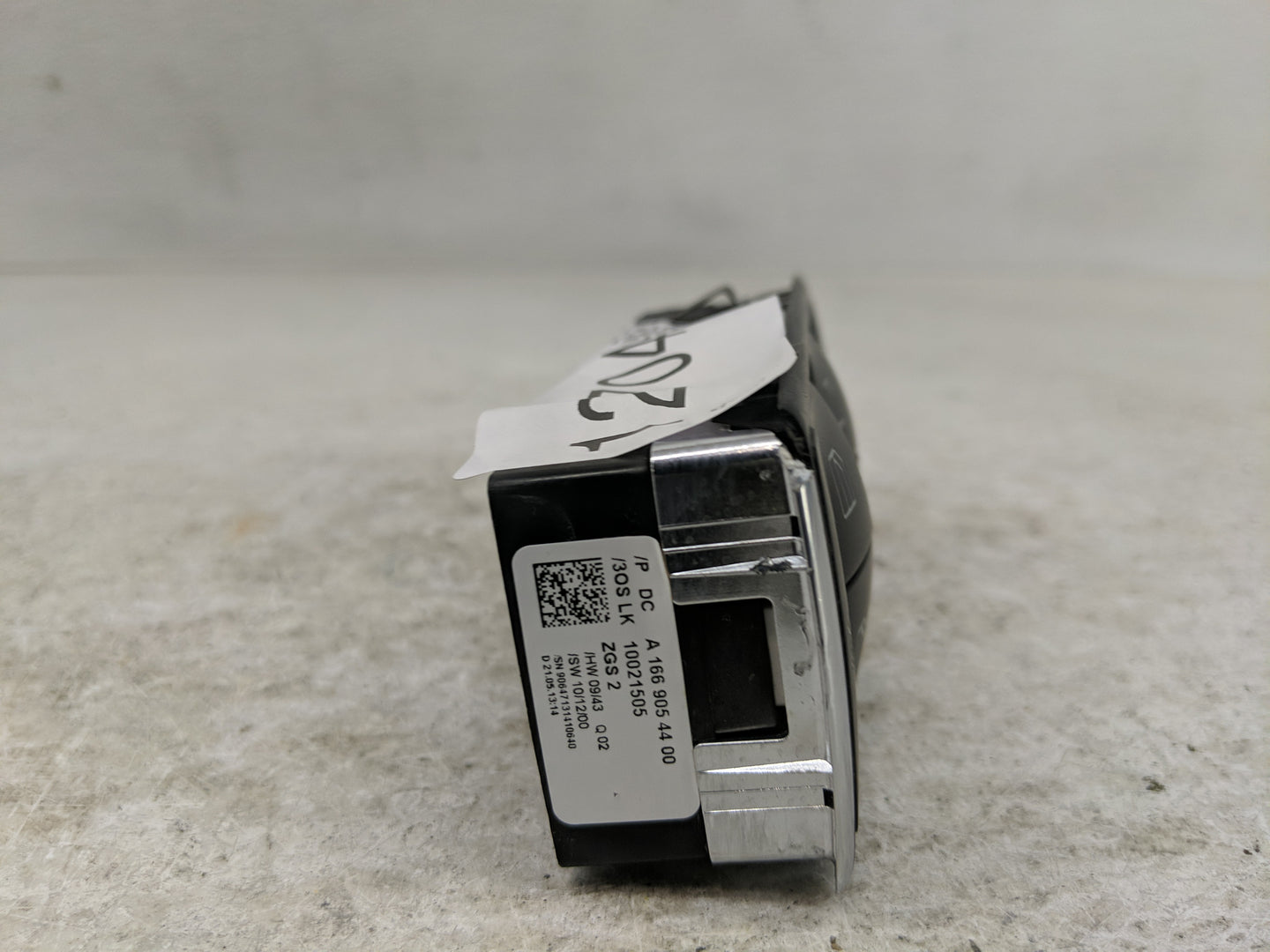 2015 Mercedes-Benz Ml250 Master Power Window Switch Replacement Driver Side Left Fits Fits 2012 2013 2014 2016 2017 2018 201