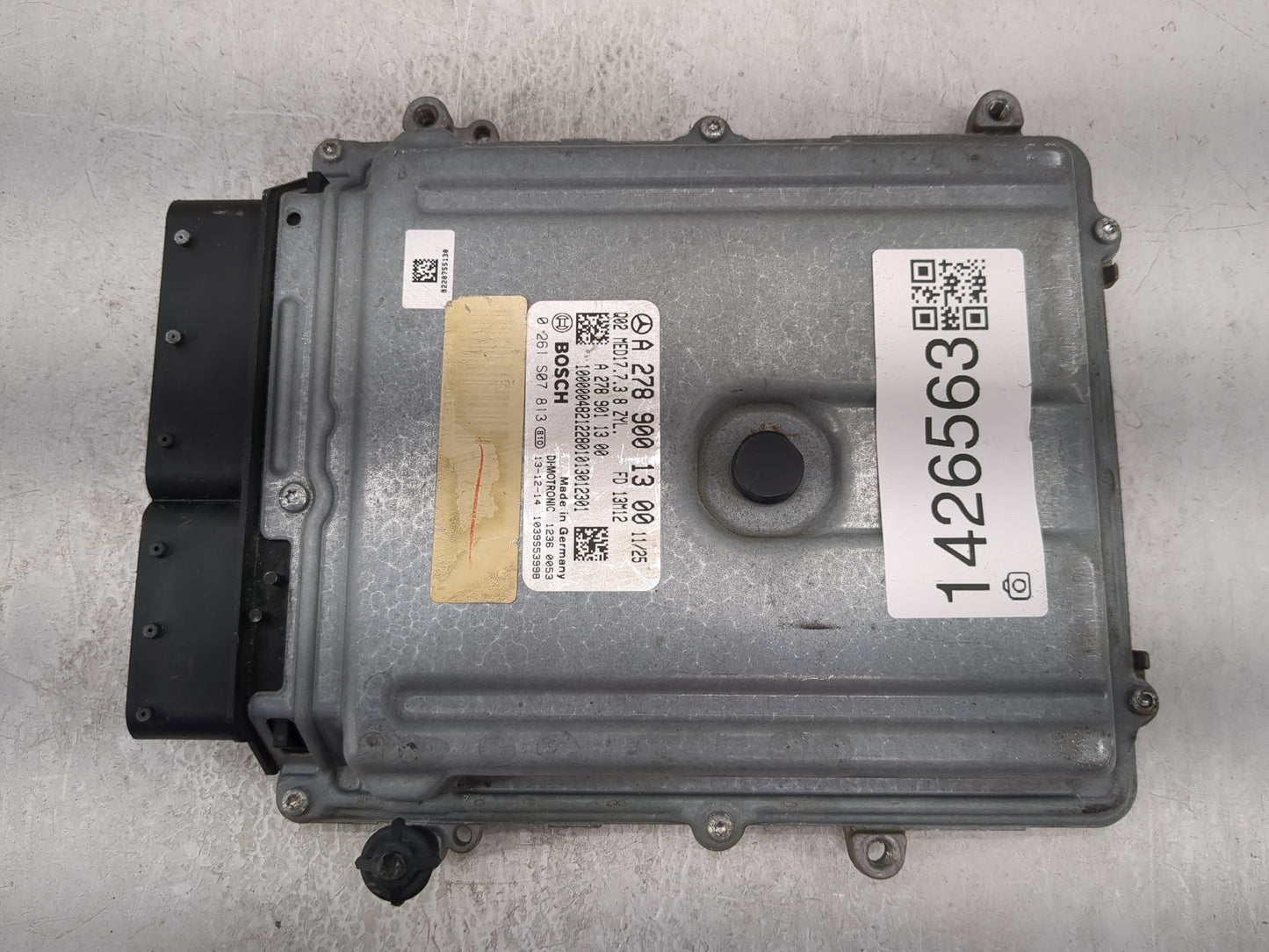 2014 Mercedes-Benz Ml550 PCM Engine Control Computer ECU ECM PCU OEM P/N:A2789001300 0261S07813 Fits OEM Used Auto Parts - O