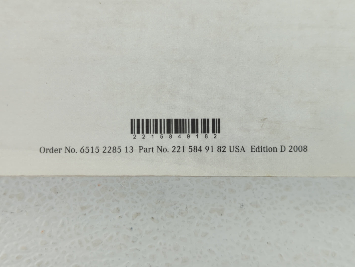 2014 Mercedes-Benz S450 Owners Manual Book Guide OEM Used Auto Parts - Oemusedautoparts1.com