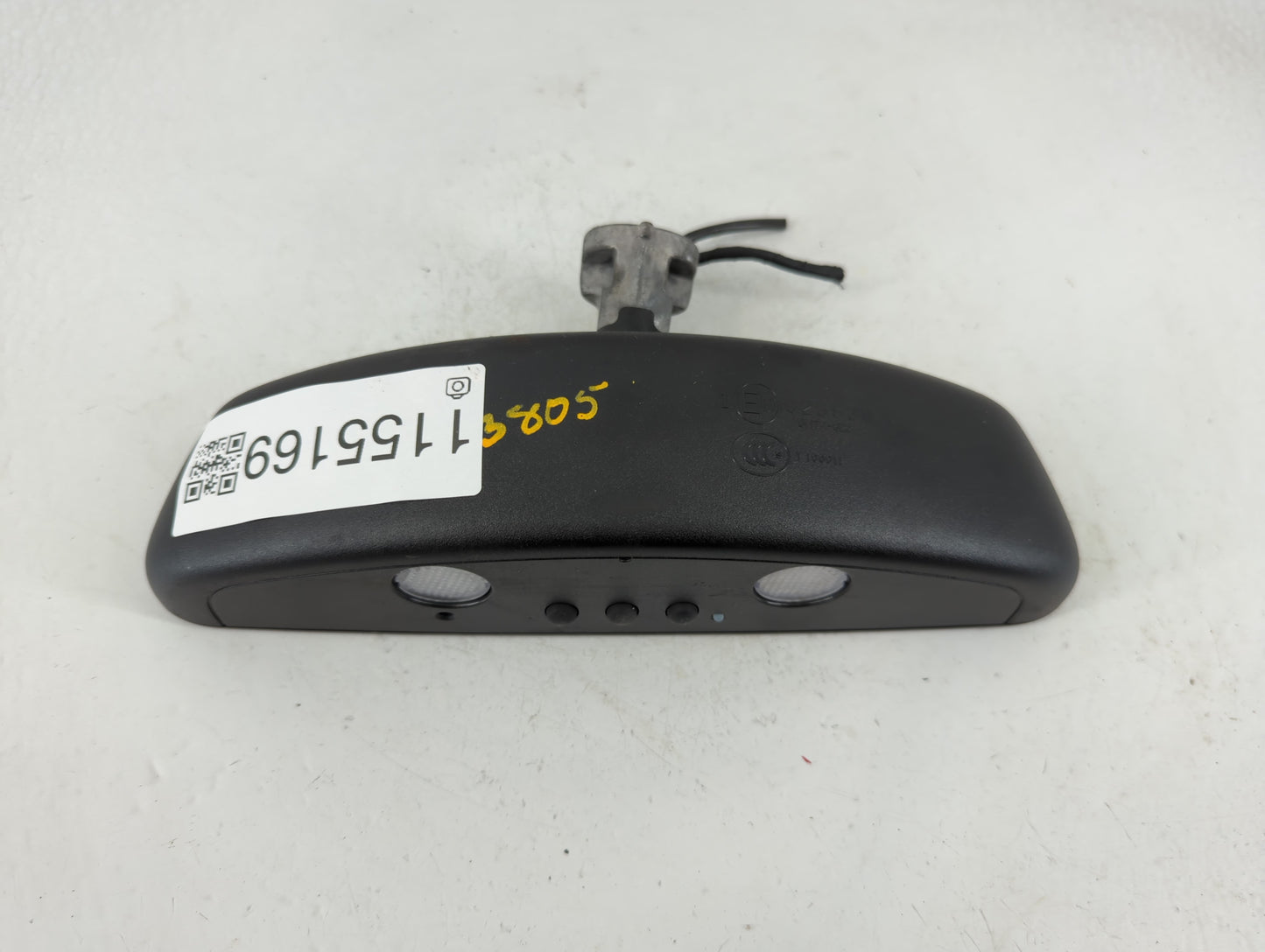 2014-2017 Mercedes-Benz S550 Interior Rear View Mirror Replacement OEM P/N:E11026530 Fits Fits 2014 2015 2016 2017 OEM Used 