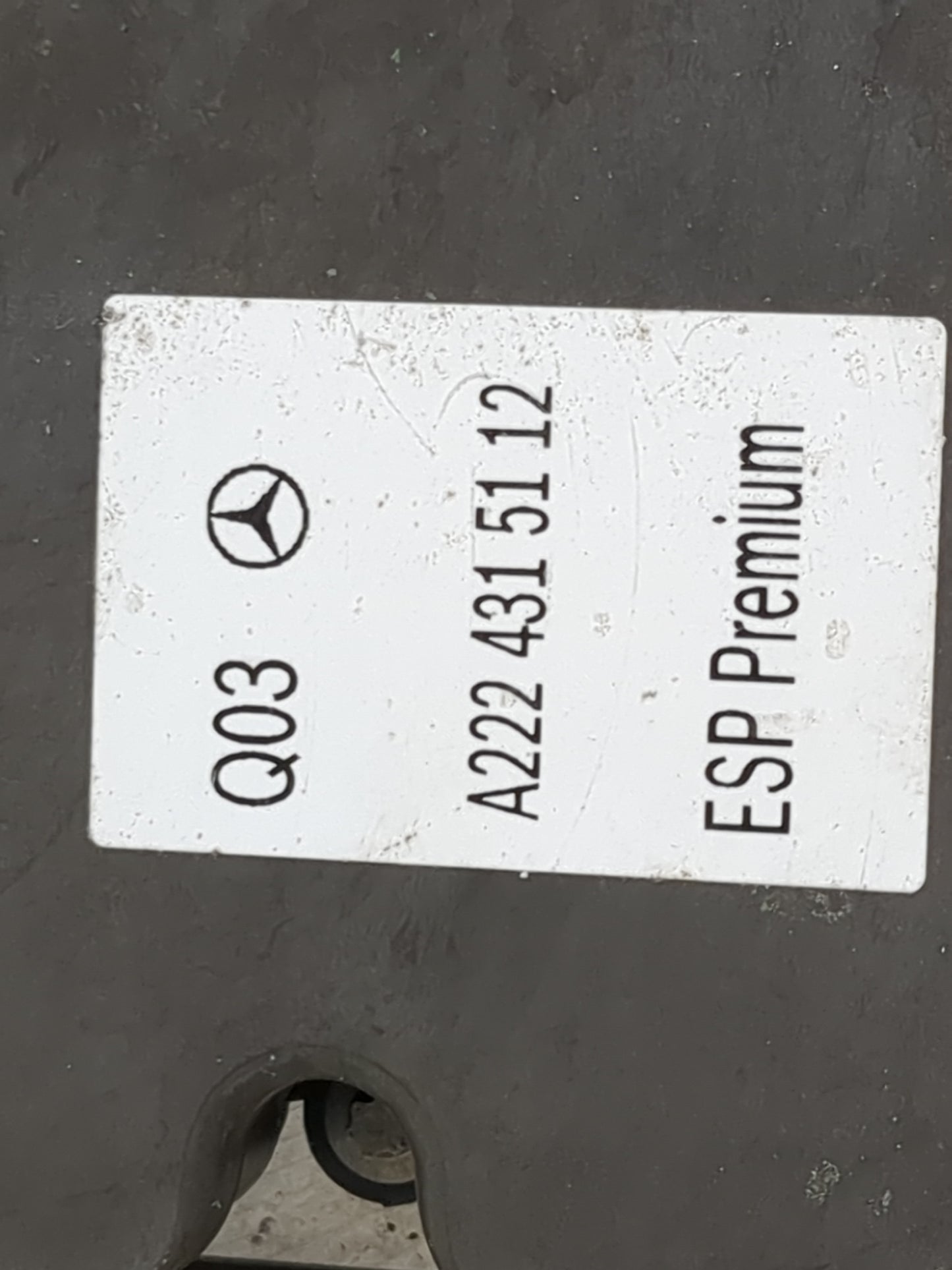 2014 Mercedes-Benz S550 ABS Pump Control Module Replacement P/N:A2224315112 2659549, 130828/3/1666, 0265913549 Fits OEM Used