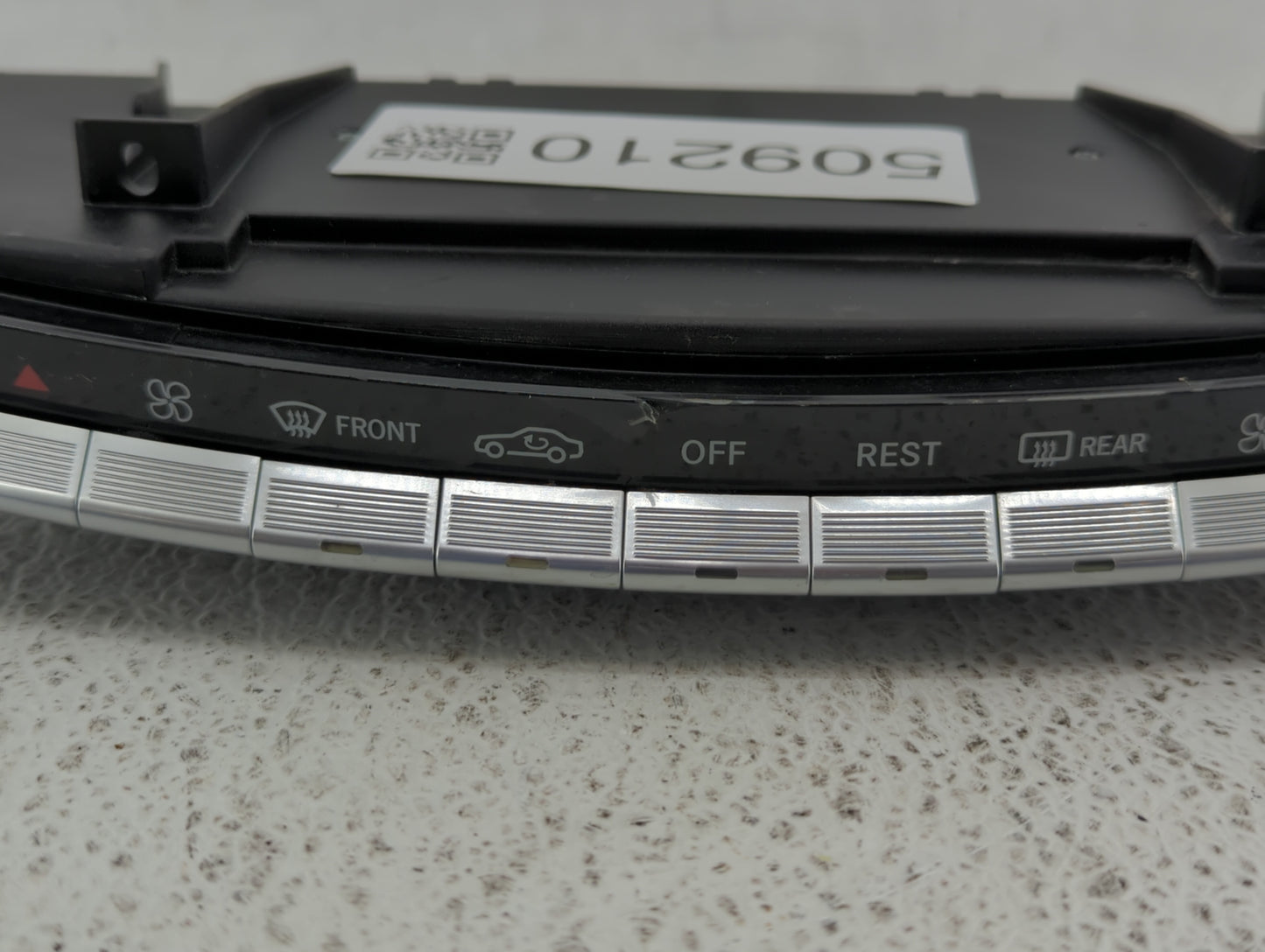 2014 Mercedes-Benz S550 Climate Control Module Temperature AC/Heater Replacement P/N:A 221 870 46 58 Fits OEM Used Auto Part