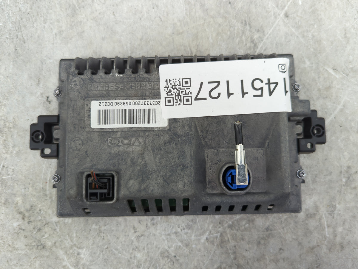2014 Mercedes-benz Slk Information Radio Display Screen - Oemusedautoparts1.com