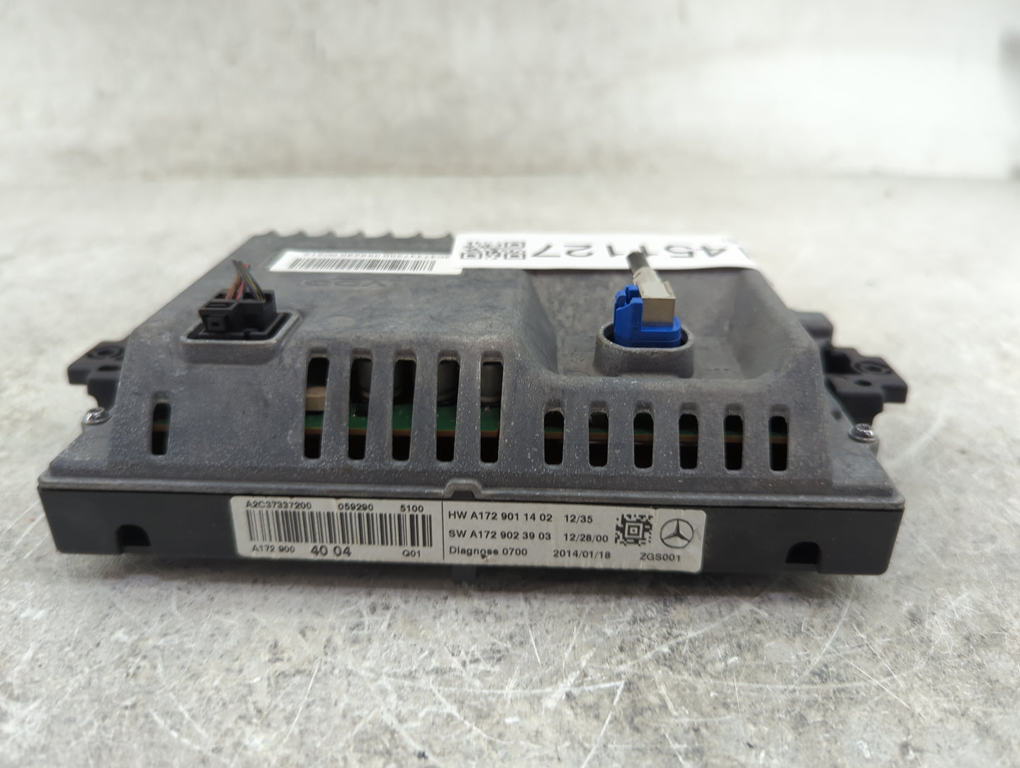2014 Mercedes-benz Slk Information Display Screen - Oemusedautoparts1.com