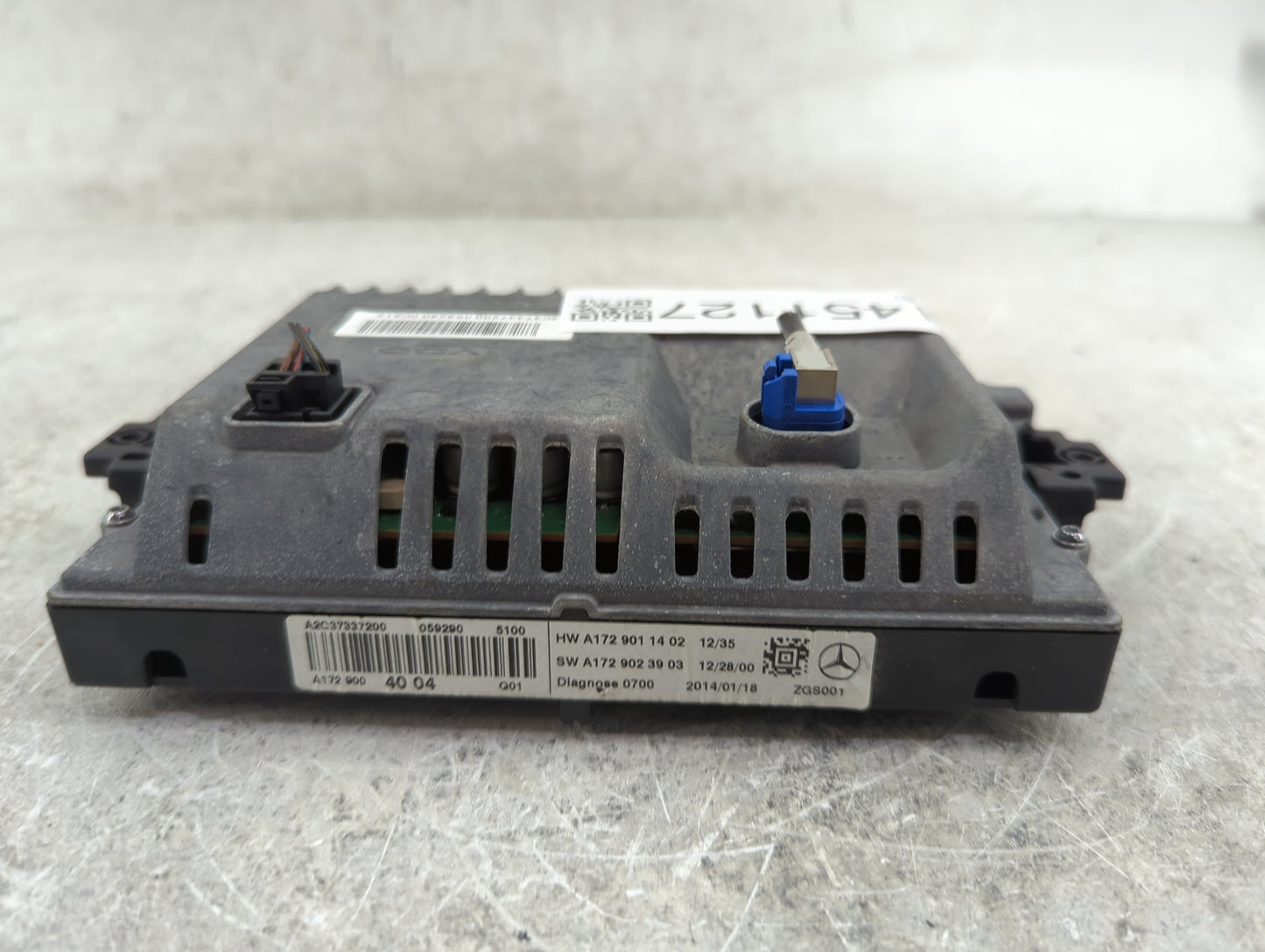 2014 Mercedes-benz Slk Information Display Screen - Oemusedautoparts1.com