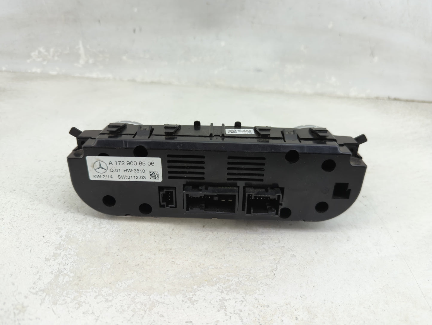 2013-2016 Mercedes-Benz Slk Climate Control Module Temperature AC/Heater Replacement P/N:A1729008506 Fits Fits 2013 2014 201