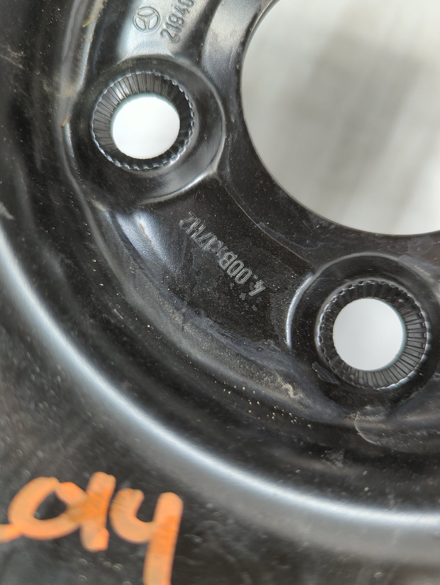2014 Mercedes E350 Spare Donut Tire Wheel Rim Oem - Oemusedautoparts1.com