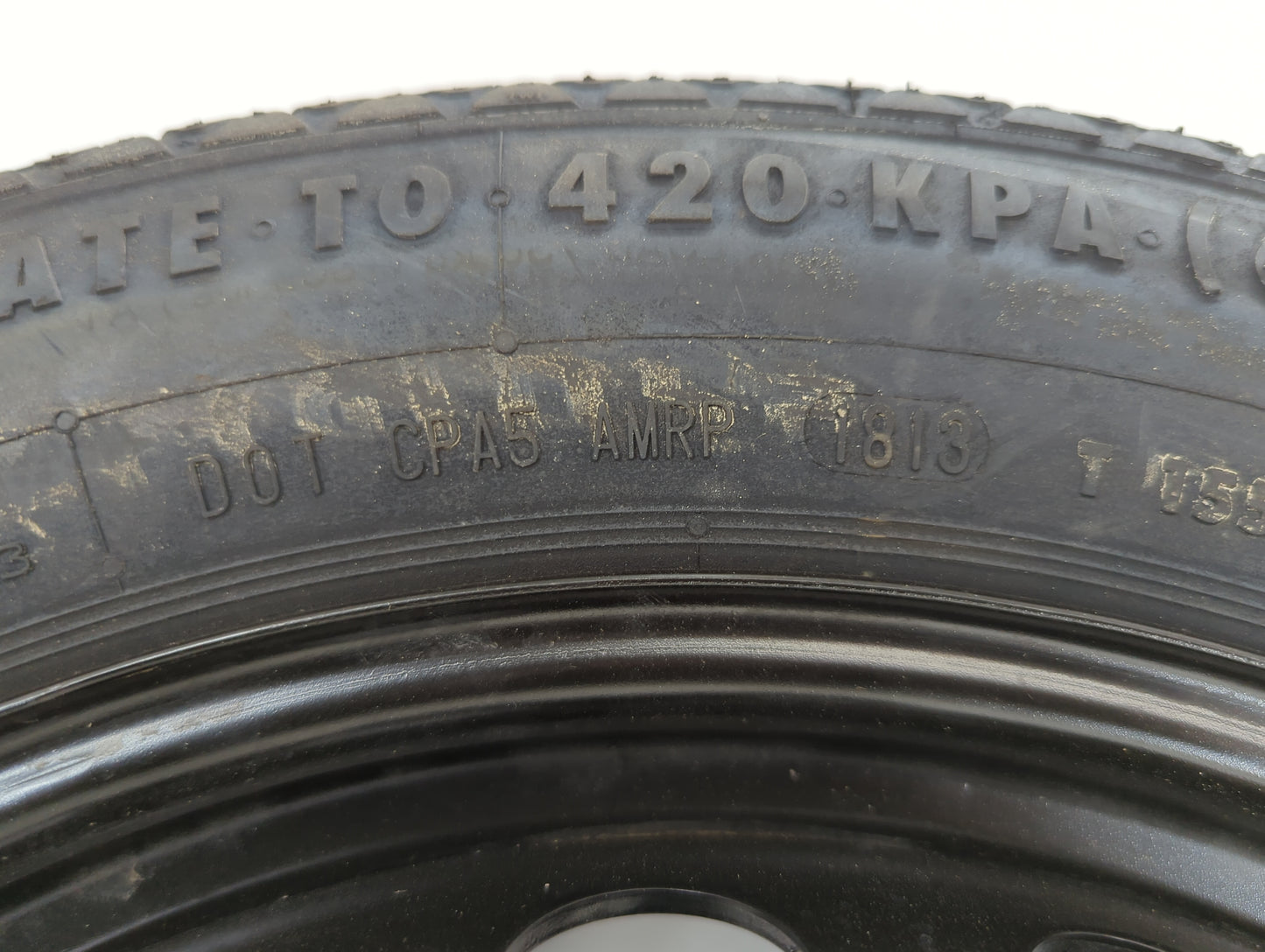 2014 Mercedes E350 Spare Donut Tire Wheel Rim Oem - Oemusedautoparts1.com