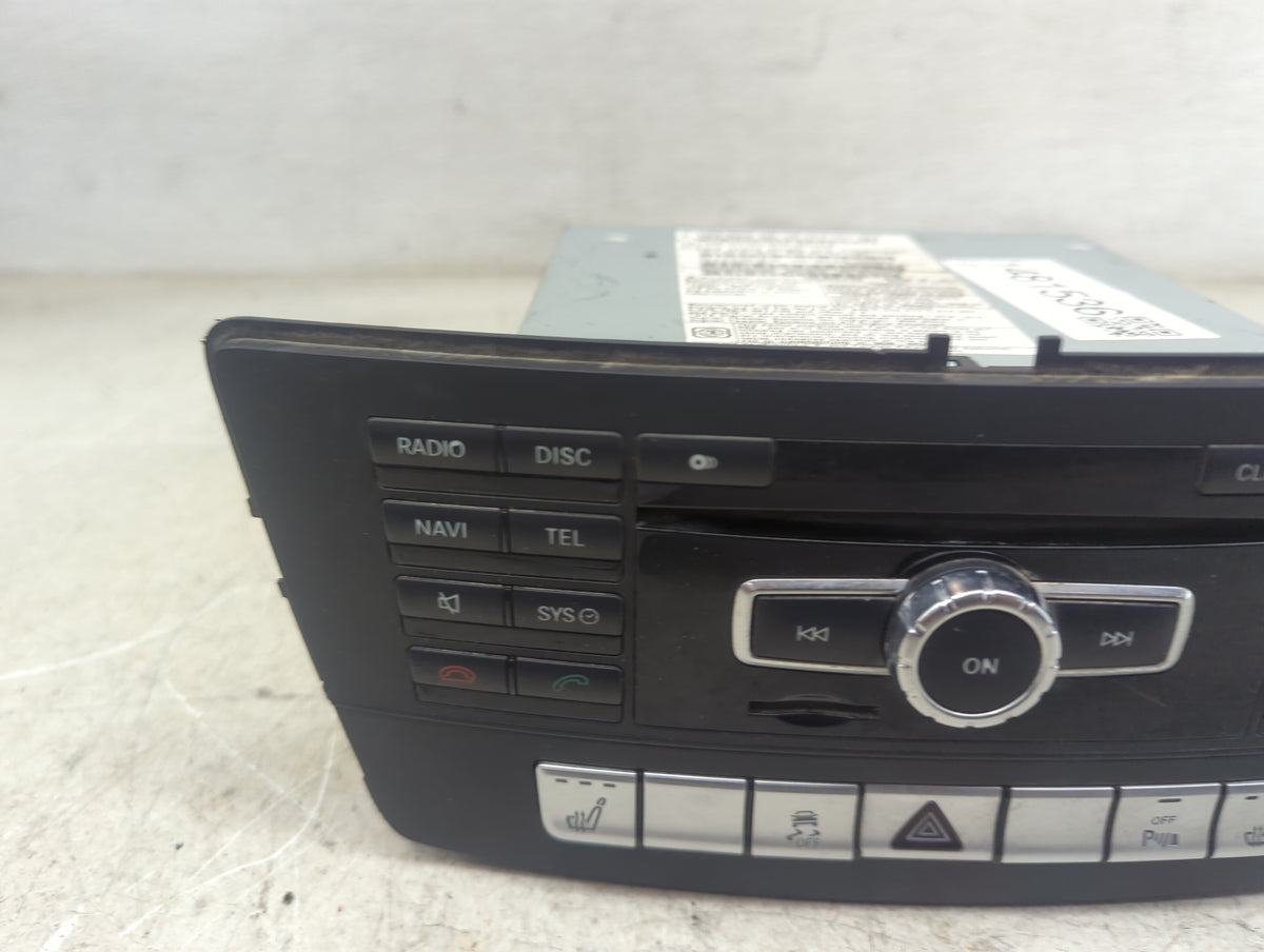 2014 Mercedes Ml-Class Radio AM FM Cd Player Receiver Replacement P/N:A1669000012 A1669013003, A2129020008 Fits Fits 2013 20