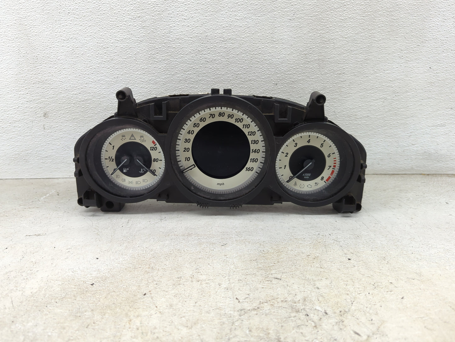 2014 Mercedes Benz E Class Instrument Cluster Speedometer Gauges P/N:A2129000925 A2C53435305, A2C30473300, A2087306100 Miles