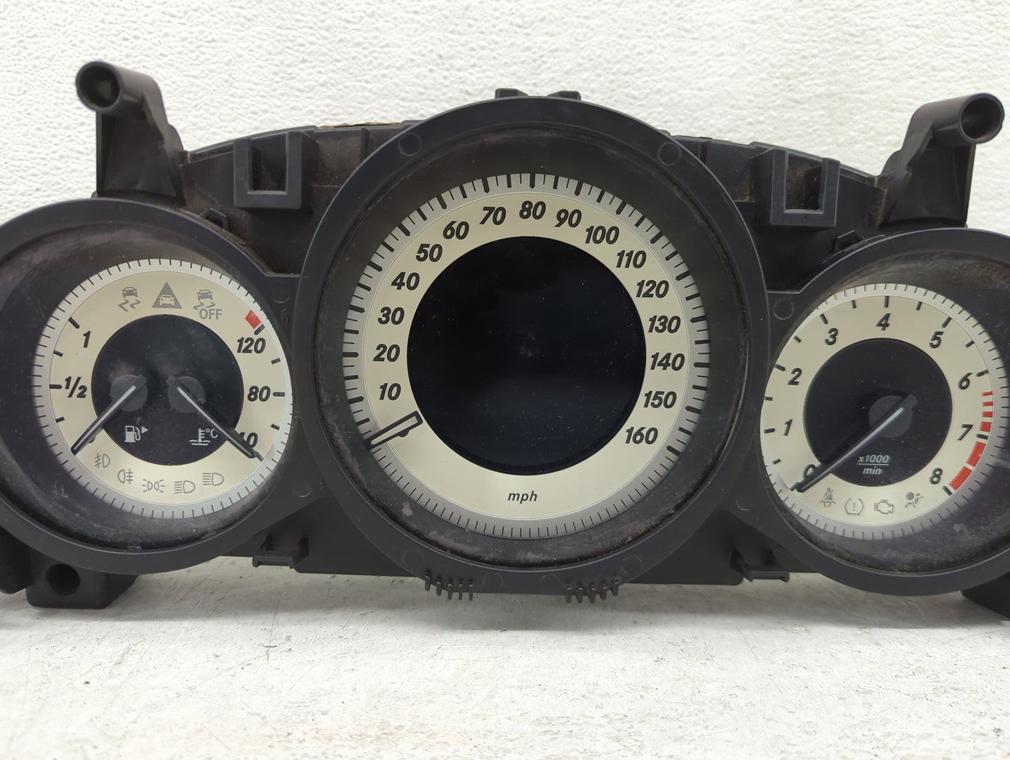 2014 Mercedes Benz E Class Instrument Cluster Speedometer Gauges P/N:A2129000925 A2C53435305, A2C30473300, A2087306100 Miles